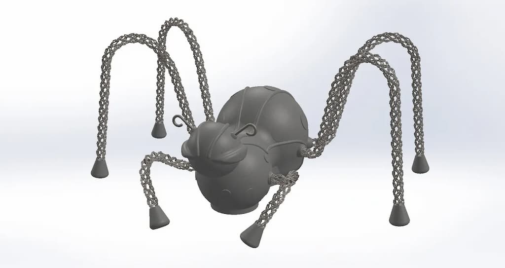 Ecobug bio-inspired sculpture